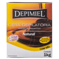 Kit Depimiel Natural - Cera Depilatória 4x250g
