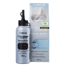 C.Kamura Color Intense Banho de Brilho Platinum - Máscara Tonalizante 100g