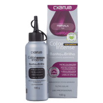 C.Kamura Color Intense Banho de Brilho Marsala Açaí - Máscara Tonalizante 100g