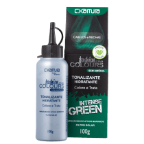 C.Kamura Color Intense Banho de Brilho Intense Green - Máscara Tonalizante 100g