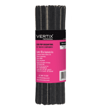 Vertix POP Preta 16cm - Lixa de Unha (100 Unidades)