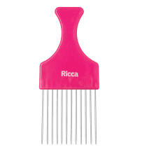 Ricca Cachos Metal - Pente de Cabelo