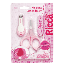 Kit Ricca Manicure Baby Colors (4 Produtos)
