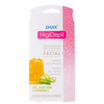 DAXX Higi Depil - Folha Depilatória Facial (20 Unidades)