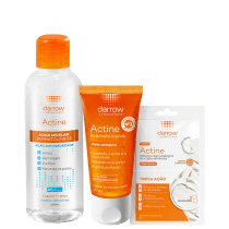 Kit Darrow Actine Pele Acneica (3 Produtos)