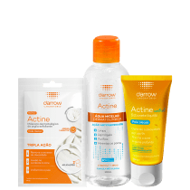 Kit Darrow Actine Control Pele Oleosa (3 Produtos)