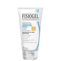 Fisiogel Terapia de Hidratação Diária FPS 50 - Loção Hidratante 160ml