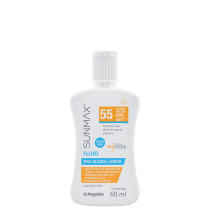 Sunmax Fluid FPS 55 - Protetor Solar 60ml