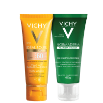 Kit Vichy Normaderm Idéal Soleil Clara (2 Produtos)