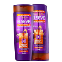 Kit Elseve L'Oréal Paris Supreme Control 4D Duplo (2 Produtos)