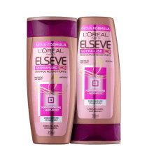 Kit Elseve L'Oréal Paris Quera-Liso MQ Duo (2 Produtos)