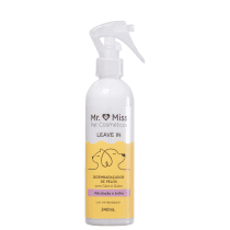 Mr. & Miss Pet Cosméticos Mr. Miss Desembaraçador de Pelos - Spray Leave-In 240ml