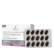 Mantecorp Nouve Silício Orgânico - Suplemento Vitamínico (60 Cápsulas)