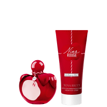 Conjunto Nina Rouge Nina Ricci Feminino - Eau de Toilette 80ml + Hidratante Corporal 100ml