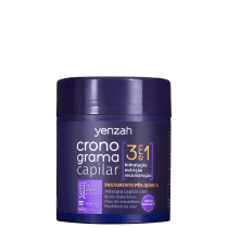 Yenzah Cronograma Capilar 3 em 1 Pós-Química - Máscara Capilar 480g