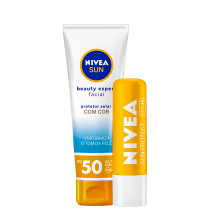 Kit NIVEA Sun Beauty Expert Protect (2 Produtos)