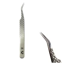 Imagem do produto Pinça Para Extensão de Cílios Sobelle Prata S8