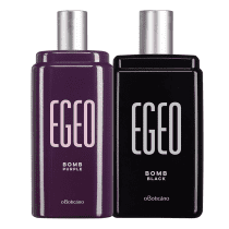 Combo Egeo Bomb: Egeo Bomb Black 90ml + Egeo Bomb Purple 90ml