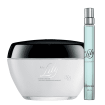 Combo Básico My Lily: Eau de Parfum + Creme Acetinado Hidratante Desodorante
