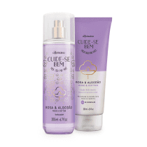 Combo Perfumada com Rosa e Algodão