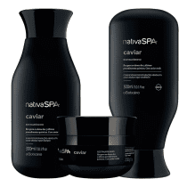 Combo Nativa SPA Caviar Cabelos com Máscara Capilar