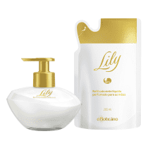 Combo Lily: Sabonete Líquido Mãos + Refil