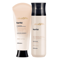 Combo Nativa Spa Karité: Loção Corporal 200 Ml + Body Splash