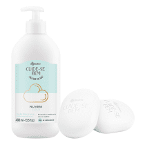 Combo Cuide-Se Bem Nuvem: Loção Corporal 400 Ml + 2 Sabonetes Em Barra