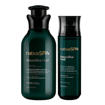 Combo Nativa SPA Baunilha Real: Loção Hidratante 400ml + Body Splash 200ml