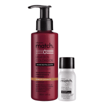 Combo Match Cabelos Castanhos: Matchplex + Gloss Revitalizante