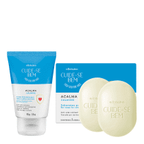 Combo Cuide-se Bem Acalma: Creme Desodorante Mãos + Sabonete Barra