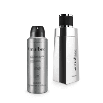 Combo Malbec Magnetic: Desodorante Colônia 100ml + Antitranspirante Aerossol 75g