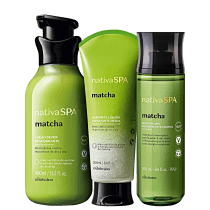 Kit o Boticário Nativa SPA Matcha (3 Produtos)