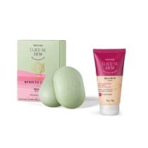 Combo Presente Cuide-se Bem: Sabonete Em Barra Bendito Cacto 80g + Creme para Mãos Beijinho 50g