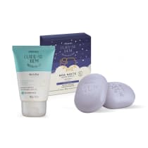 Combo Presente Cuide-se Bem: Sabonete Em Barra Boa Noite 80g + Creme para Mãos Nuvem 50g