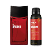 Combo Men E Brahma: Desodorante Colônia 100ml + Antitranspirante Aerosol 125ml