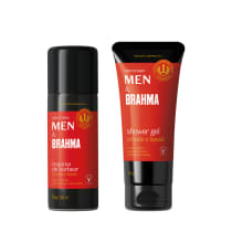 Combo Men E Brahma: Shower Gel 205g + Espuma de Barbear 190g
