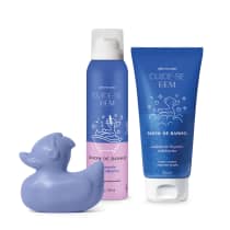 Combo Cuide-se Bem Show de Banho: Sabonete Borbulhante 150ml+ Sabonete em Barra 100g + Sabonete Esfoliante 150ml