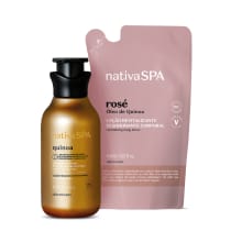 Combo Nativa SPA: Loção Firmadora Corporal Quinoa 400ml + Refil Loção Revitalizante Corporal Rosé 400ml