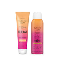 Combo Cuide-se Bem Melissa: Creme para os Pés 75g + Desodorante Aerosol para Pés 125ml