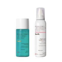 Combo Botik Ácido Poliglutâmico: Espuma de Limpeza Nutritiva 150ml + Loção Hidratante Antioleosidade 110ml