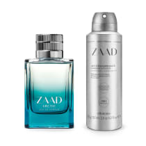 Combo Presente Natal Zaad: Eau de Parfum 95ml + Desodorante Antitranspirante 75g