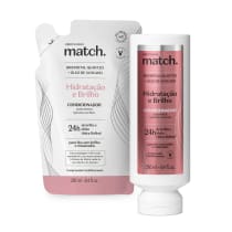 Combo Match Hidratação e Brilho: Condicionador 280ml + Refil 250ml