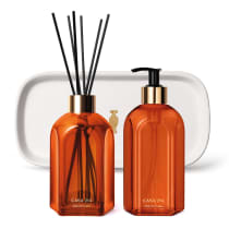 Imagem do produto Combo Casa 214 Vanilla Sublime: Sabonete Líquido 400ml + Difusor de Ambiente com Varetas 250ml + Bandeja de Lavabo