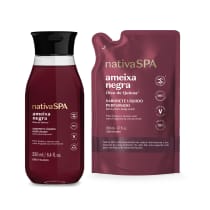 Imagem do produto Combo Nativa Spa Ameixa Negra: Sabonete Líquido Perfumado 250ml + Refil 200ml