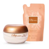 Imagem do produto Combo Lily Lumière: Creme Acetinado Corporal 250g + Refil 250g