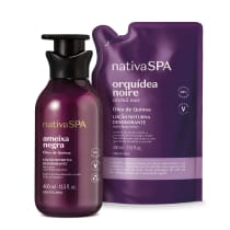 Imagem do produto Combo Nativa Spa: Loção Corporal Ameixa Negra 400ml +  Refil Orquídea Noire 350ml