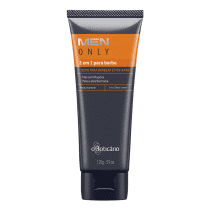 Creme 2 em 1, Pré e Pós Barbear MEN Only, 110g