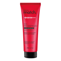 Shampoo Match SOS Reconstrução, 250ml