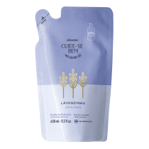 Refil Loção Hidratante Desodorante Corporal Cuide-se Bem Lavandinha 400ml